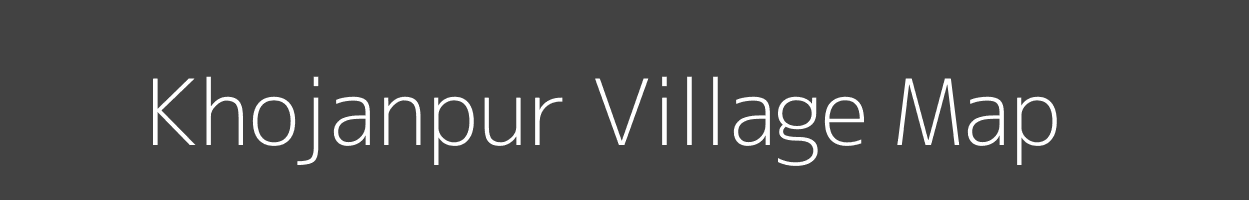 Map of Khojanpur Village in Uttar Pradesh Image