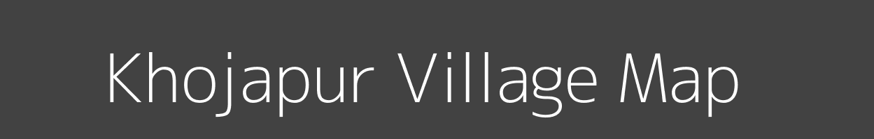 Map of Khojapur Village in Uttar Pradesh Image