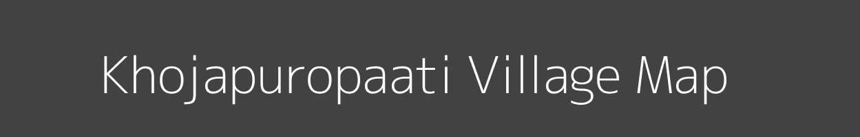 Map of Khojapuropaati Village in Uttar Pradesh Image