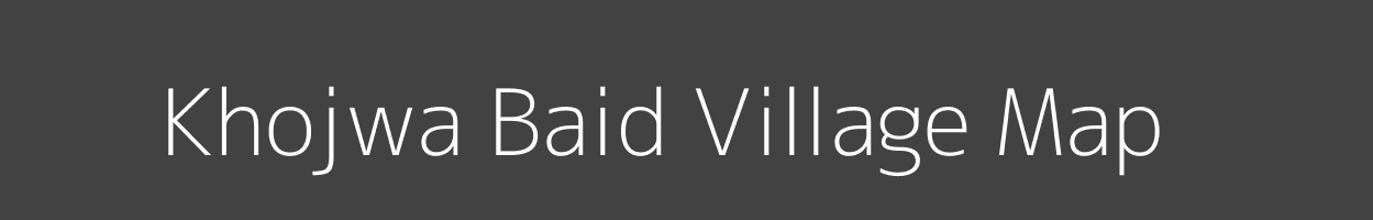 Map of Khojwa Baid Village in Uttar Pradesh Image