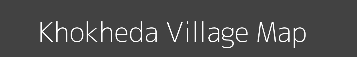 Map of Khokheda Village in Madhya Pradesh Image