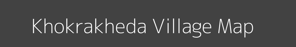 Map of Khokrakheda Village in Madhya Pradesh Image