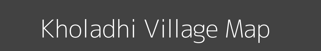 Map of Kholadhi Village in Madhya Pradesh Image