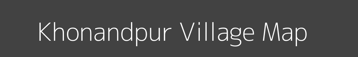 Map of Khonandpur Village in Uttar Pradesh Image