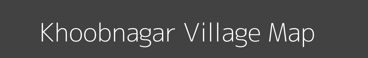 Map of Khoobnagar Village in Rajasthan Image