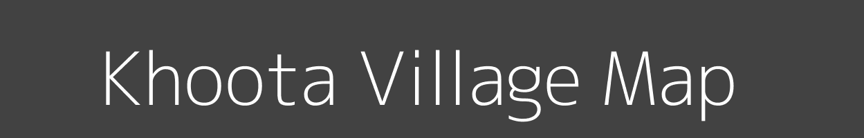 Map of Khoota Village in Uttar Pradesh Image