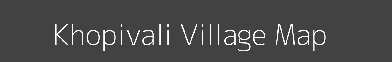 Map of Khopivali Village in Maharashtra Image