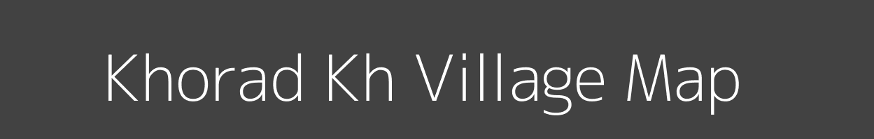 Map of Khorad Kh Village in Maharashtra Image