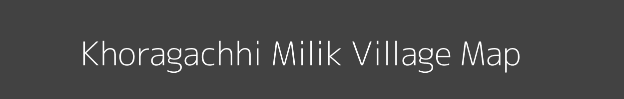 Map of Khoragachhi Milik Village in Bihar Image