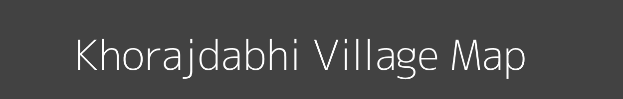 Map of Khorajdabhi Village in Gujarat Image