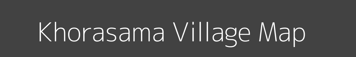 Map of Khorasama Village in Uttar Pradesh Image