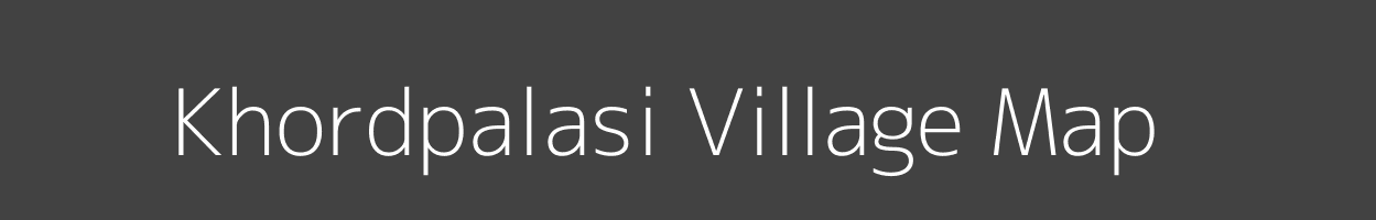 Map of Khordpalasi Village in West Bengal Image