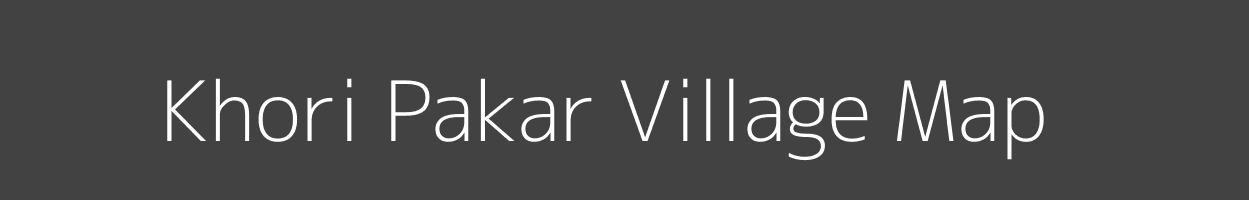Map of Khori Pakar Village in Bihar Image