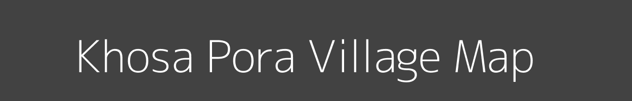 Map of Khosa Pora Village in Jammu and Kashmir Image