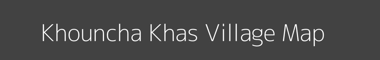 Map of Khouncha Khas Village in Uttar Pradesh Image