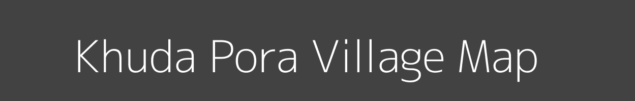 Map of Khuda Pora Village in Jammu and Kashmir Image