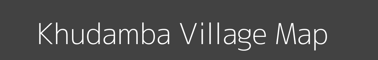 Map of Khudamba Village in Madhya Pradesh Image