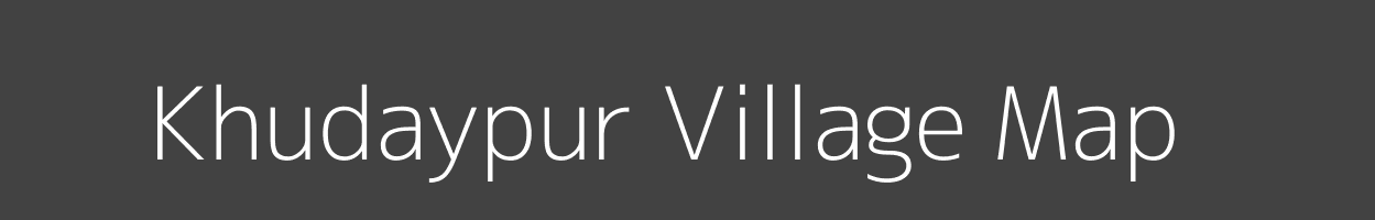 Map of Khudaypur Village in Uttar Pradesh Image