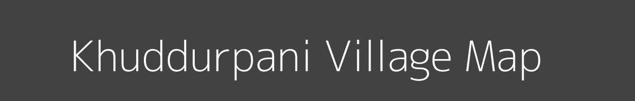 Map of Khuddurpani Village in Madhya Pradesh Image