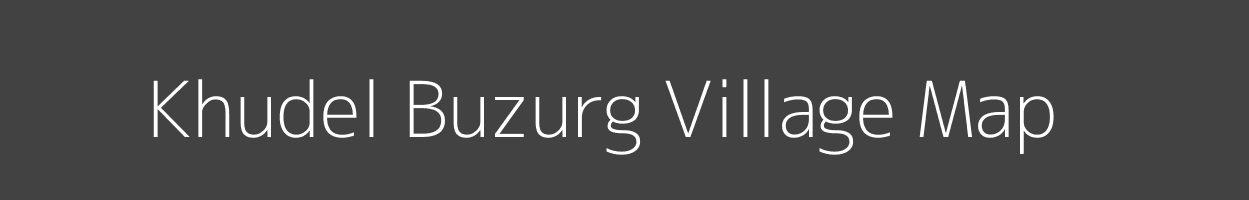 Map of Khudel Buzurg Village in Madhya Pradesh Image