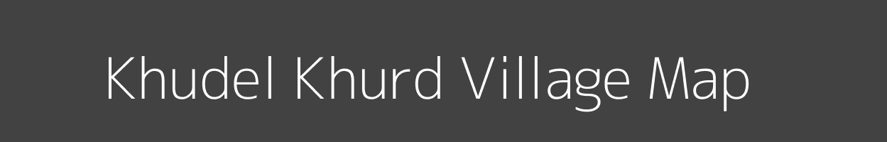 Map of Khudel Khurd Village in Madhya Pradesh Image