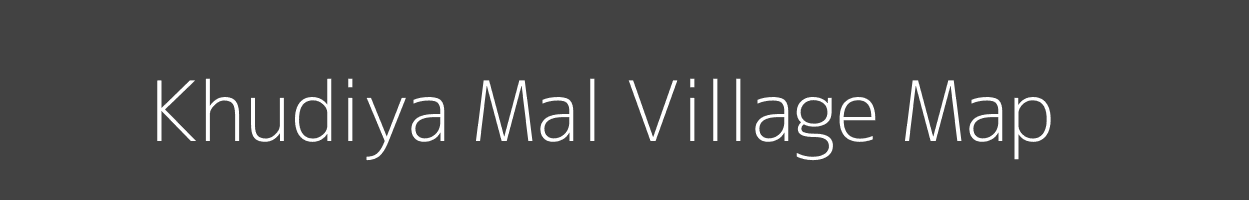 Map of Khudiya Mal Village in Madhya Pradesh Image