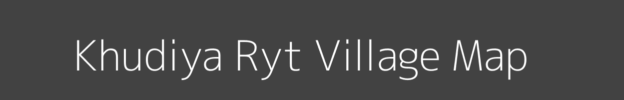 Map of Khudiya Ryt Village in Madhya Pradesh Image