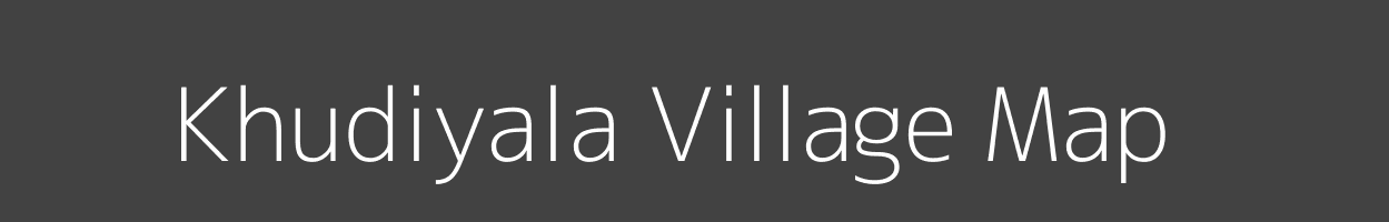 Map of Khudiyala Village in Rajasthan Image