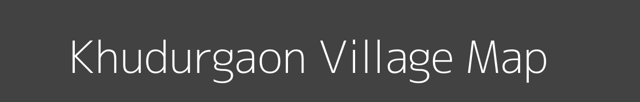 Map of Khudurgaon Village in Madhya Pradesh Image
