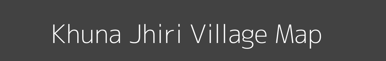 Map of Khuna Jhiri Village in Madhya Pradesh Image