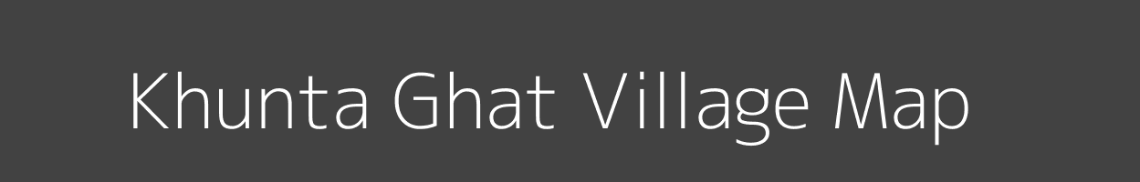 Map of Khunta Ghat Village in Uttar Pradesh Image