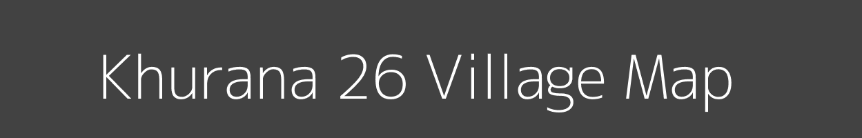 Map of Khurana 26 Village in Haryana Image