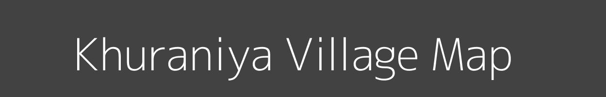 Map of Khuraniya Village in Madhya Pradesh Image