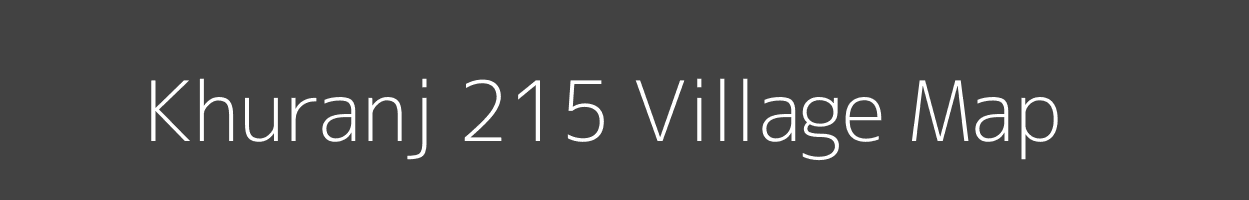 Map of Khuranj 215 Village in Punjab Image