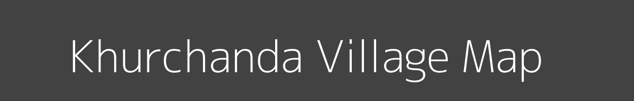 Map of Khurchanda Village in Uttar Pradesh Image