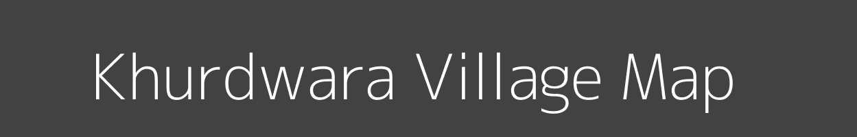 Map of Khurdwara Village in Madhya Pradesh Image