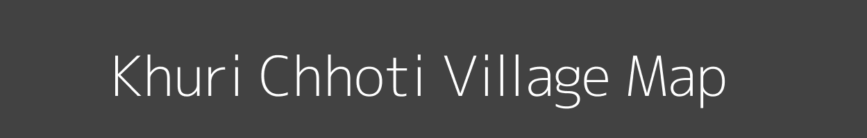 Map of Khuri Chhoti Village in Rajasthan Image