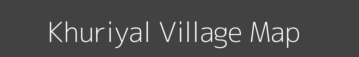 Map of Khuriyal Village in Rajasthan Image