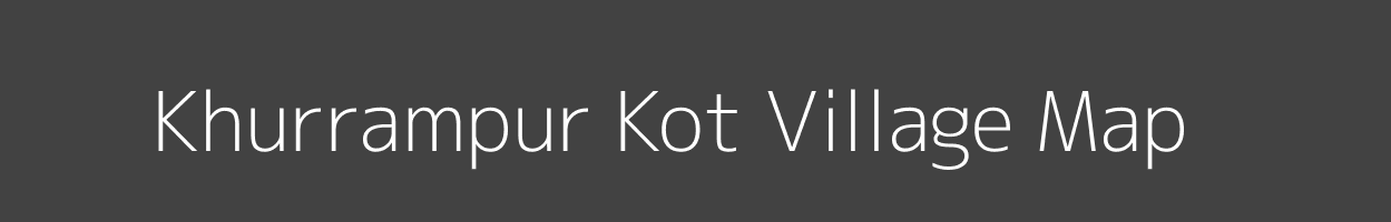 Map of Khurrampur Kot Village in Uttar Pradesh Image