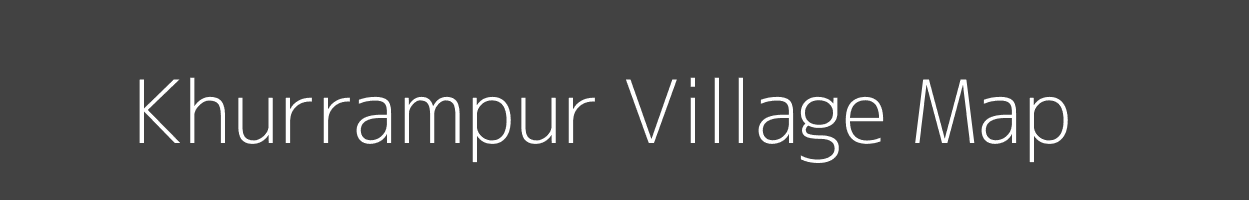 Map of Khurrampur Village in Uttar Pradesh Image
