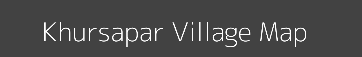 Map of Khursapar Village in Maharashtra Image