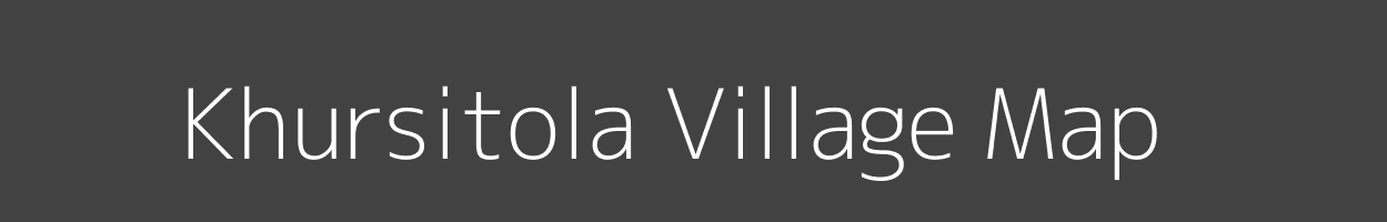 Map of Khursitola Village in Madhya Pradesh Image