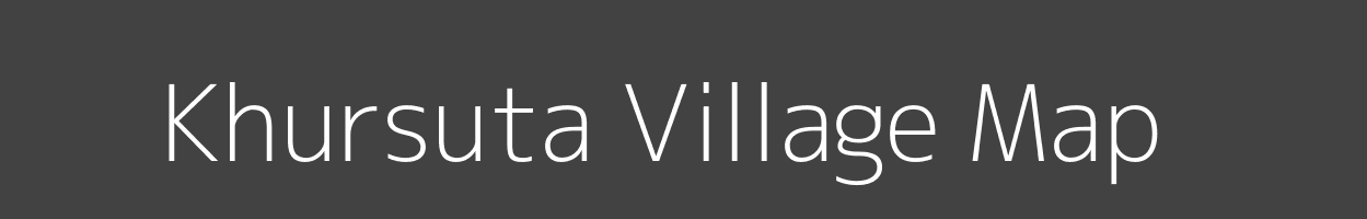 Map of Khursuta Village in Jharkhand Image