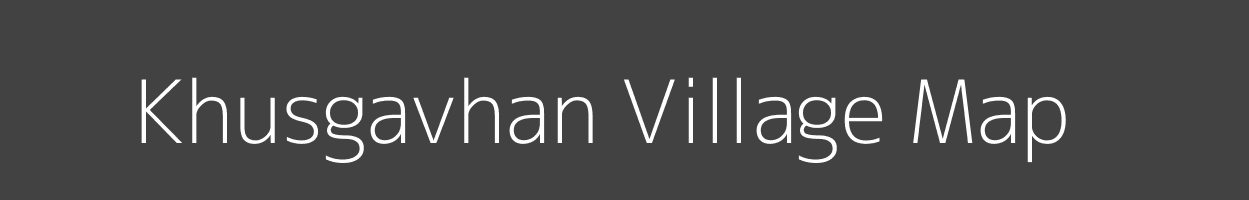 Map of Khusgavhan Village in Maharashtra Image