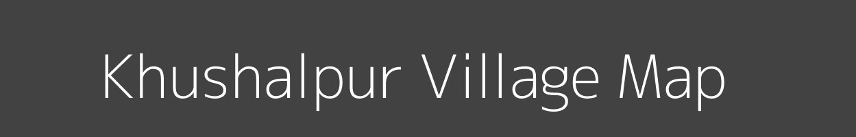 Map of Khushalpur Village in Bihar Image