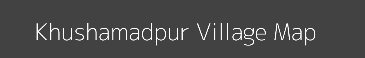 Map of Khushamadpur Village in Uttar Pradesh Image