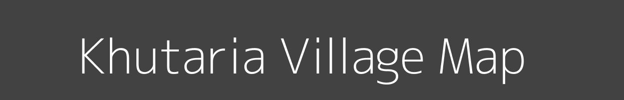 Map of Khutaria Village in Uttar Pradesh Image