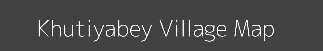 Map of Khutiyabey Village in Madhya Pradesh Image