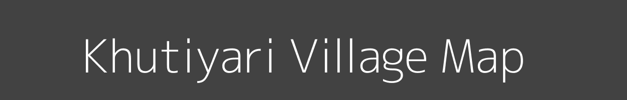 Map of Khutiyari Village in Madhya Pradesh Image