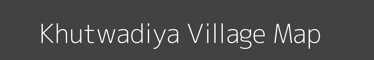 Map of Khutwadiya Village in Madhya Pradesh Image